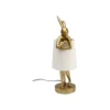Lampa stołowa Animal Rabbit 50 cm złoto biała