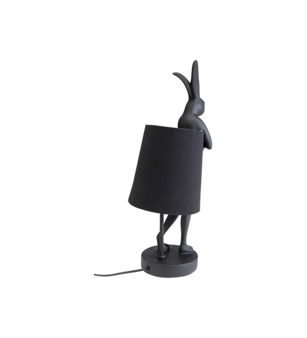 Lampa stołowa Animal Rabbit 50 cm czarna
