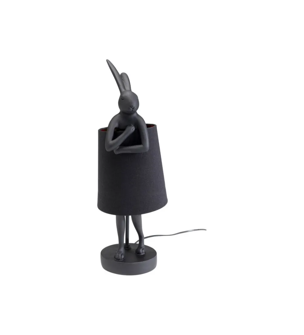 Lampa stołowa Animal Rabbit 50 cm czarna