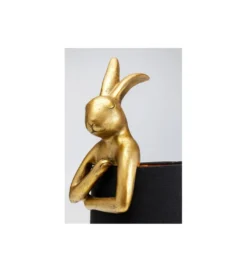 Lampa stołowa Animal Rabbit 50 cm złoto czarna