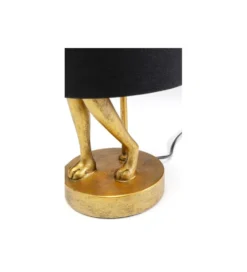 Lampa stołowa Animal Rabbit 50 cm złoto czarna