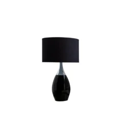 Lampa stołowa Carla 60 cm czarna