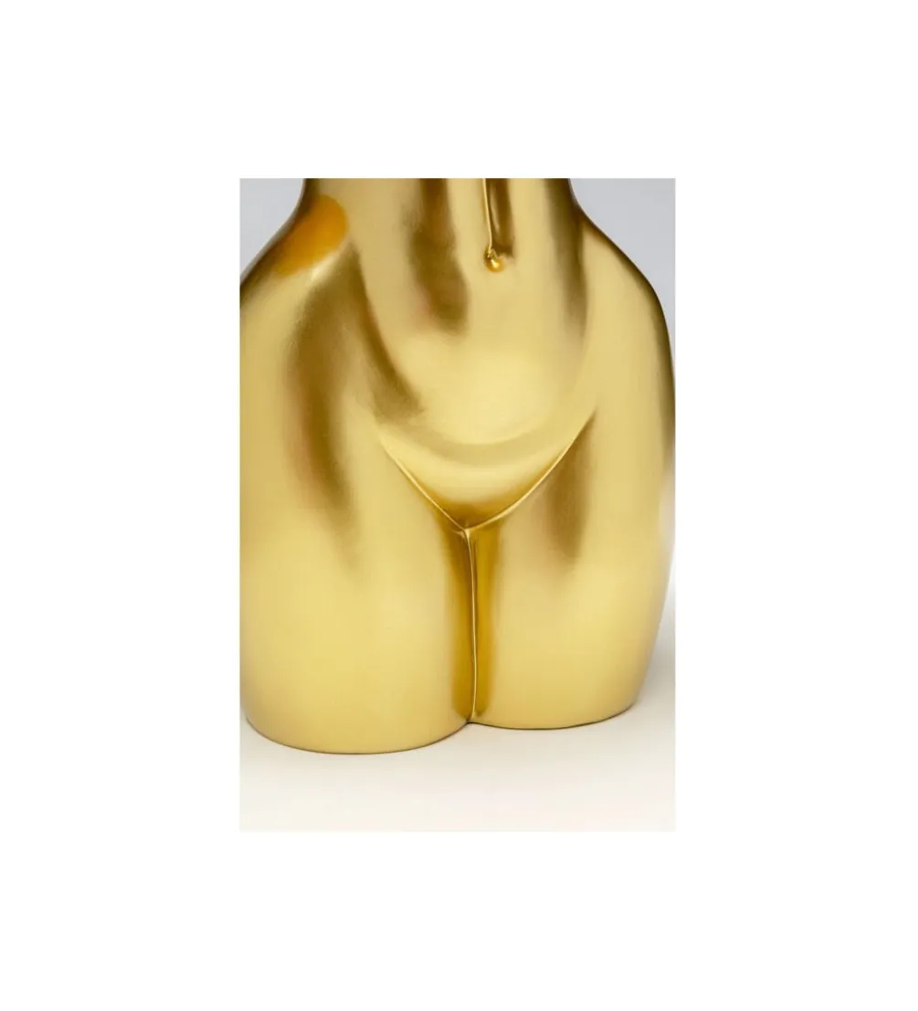 Lampa stołowa DONNA LEO 48 cm złota