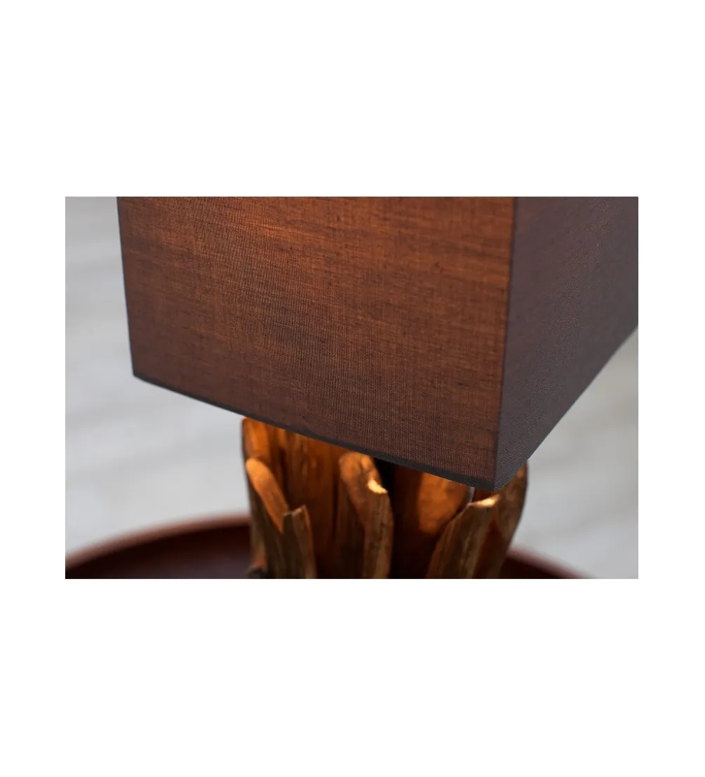 Lampa stołowa Driftwood Euphoria taupe