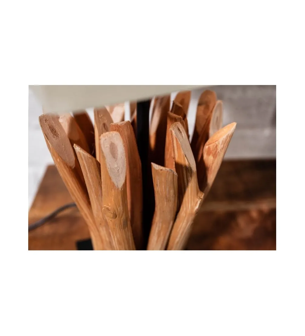 Lampa Stołowa Driftwood Euphoria biała
