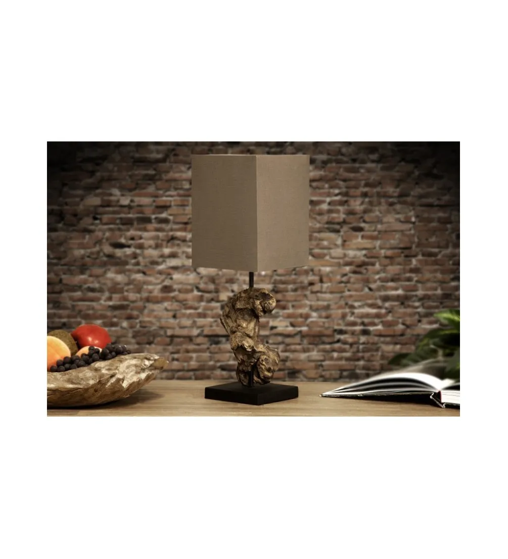 Lampa stołowa Driftwood Hypnotic brown