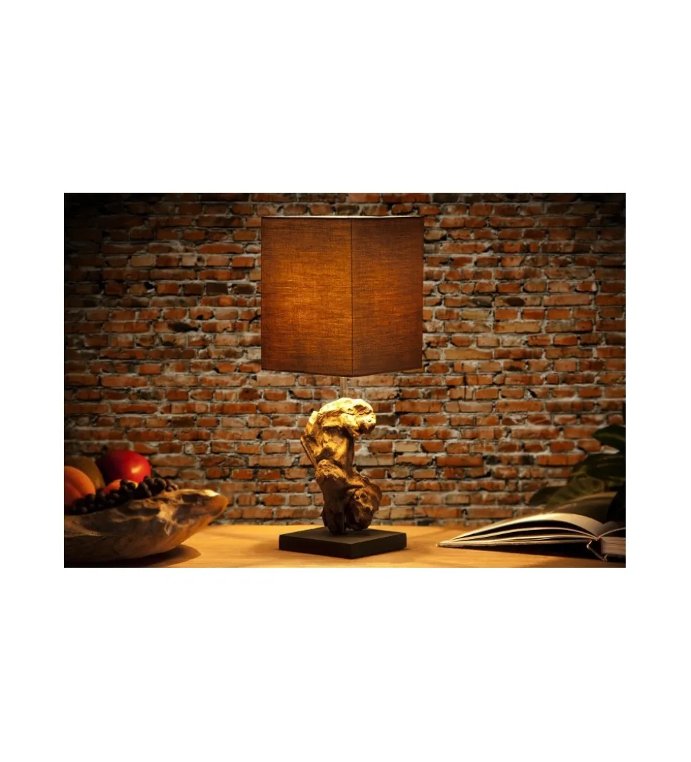 Lampa stołowa Driftwood Hypnotic brown