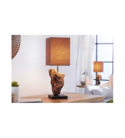 Lampa stołowa Driftwood Hypnotic brown