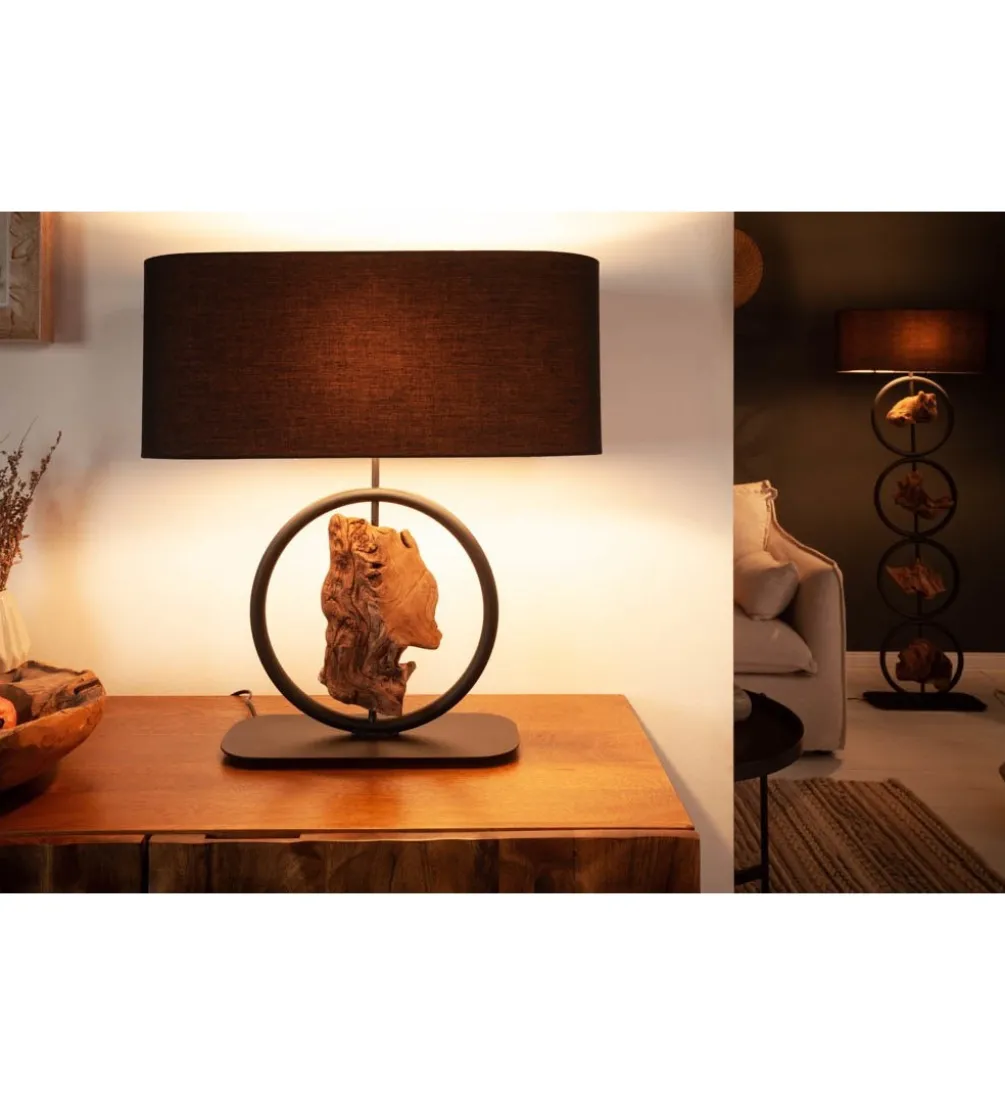 Lampa stołowa Elit 55 cm czarna