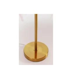Lampa stołowa FEATHER PALM 60 Cm  Pióra różowa