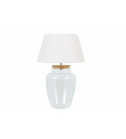 Lampa stołowa GLASI 50 cm transparentna