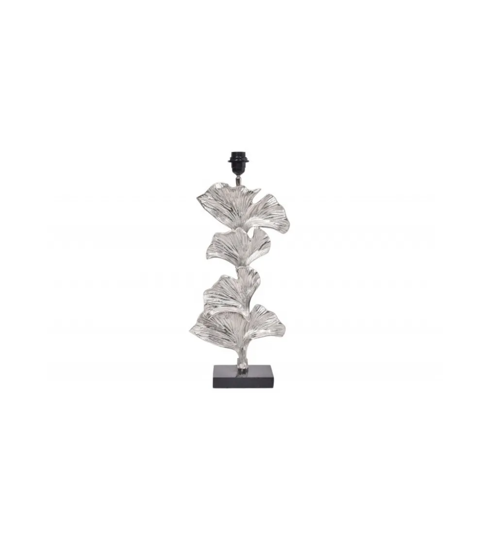 Lampa stołowa Morella 70 cm srebrna