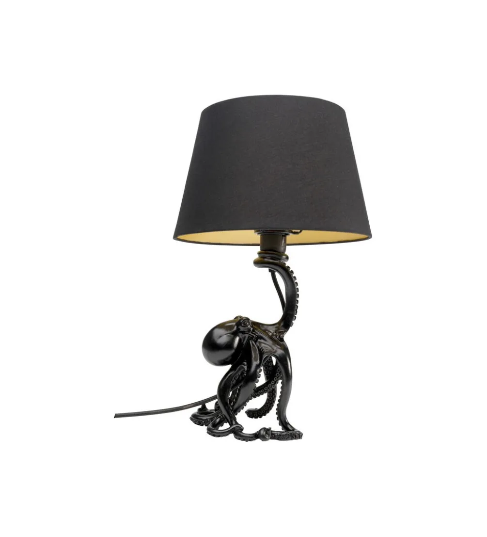 Lampa stołowa OCTOPUS 47 cm czarna