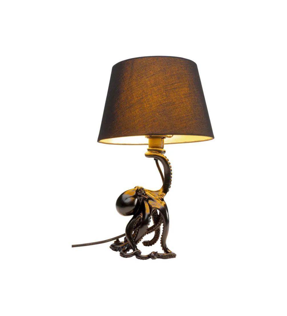 Lampa stołowa OCTOPUS 47 cm czarna