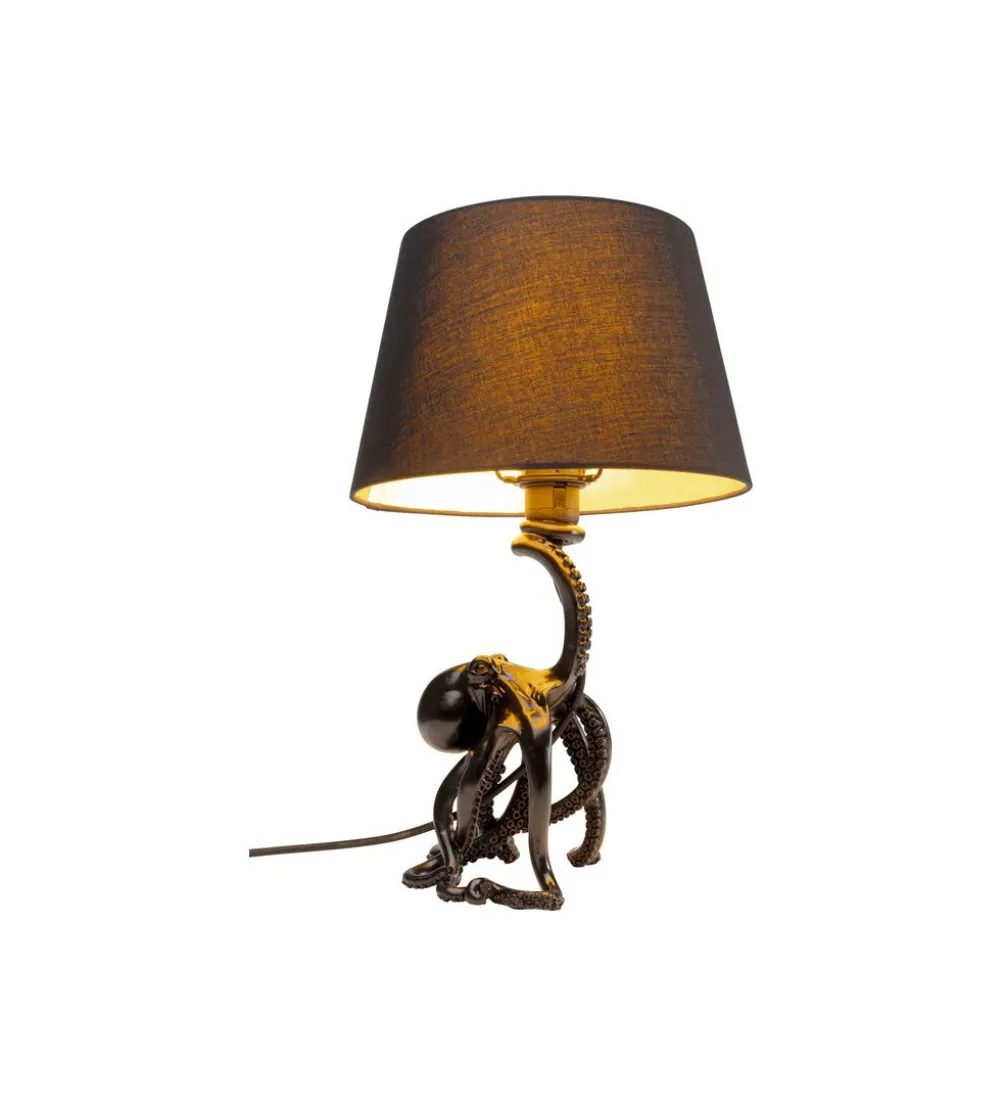 Lampa stołowa OCTOPUS 47 cm czarna
