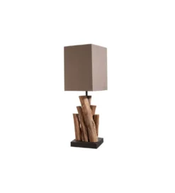 Lampa stołowa Pure Nature brązowa