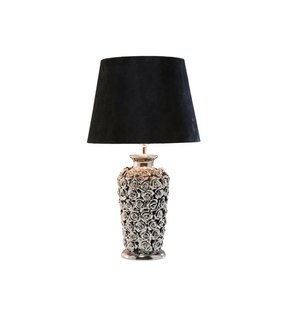 Lampa stołowa ROSE srebrna