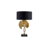Lampa stołowa SORIA 40 cm czarno złota