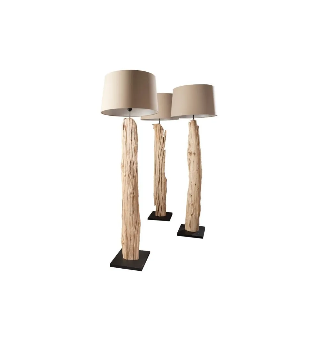 Lampa Treibholz Rousilique beżowa