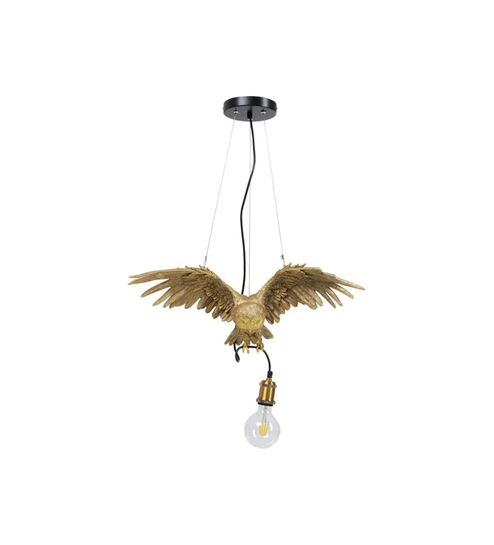 Lampa wisząca ANIMAL OWL złota
