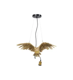 Lampa wisząca ANIMAL OWL złota