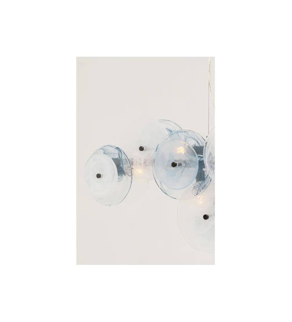 Lampa wisząca AQUAMARINE 121 cm chromowana