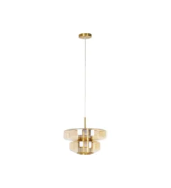 Lampa wisząca ARCADIA AMBER  34 cm