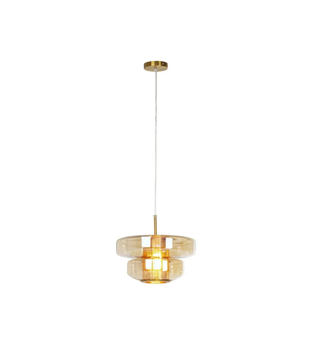 Lampa wisząca ARCADIA AMBER 34 cm