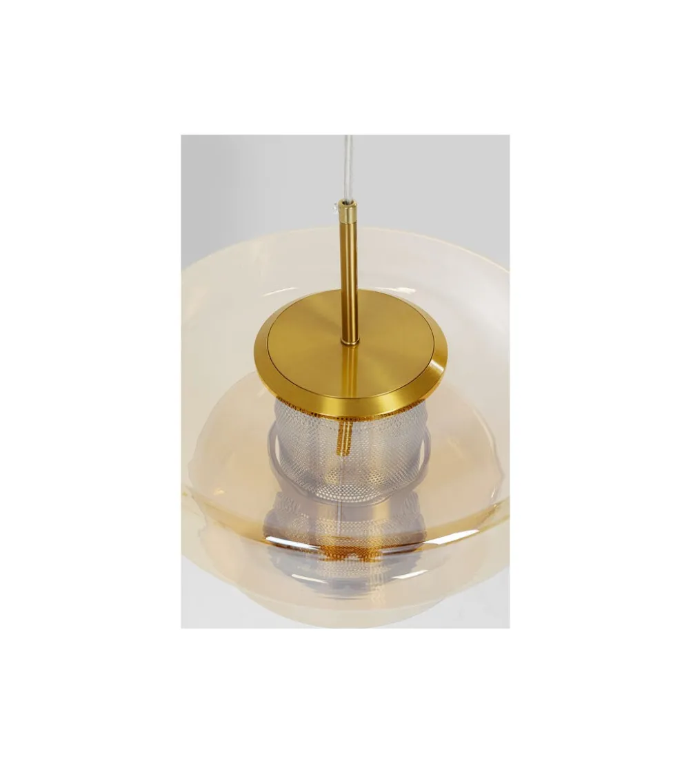 Lampa wisząca ARCADIA AMBER 34 cm