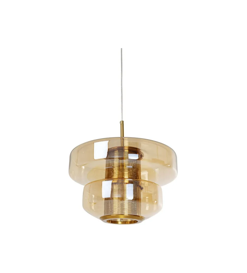 Lampa wisząca ARCADIA AMBER 34 cm