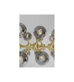 Lampa wisząca ATOMIC BALLS 140 cm złota