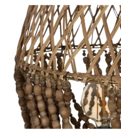 Lampa wisząca BEADINGO 62 cm naturalny