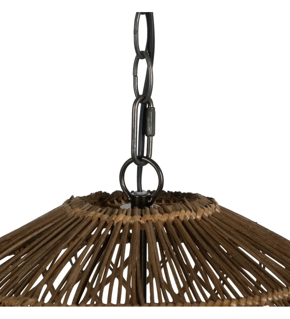 Lampa wisząca BEADINGO 52 cm naturalny