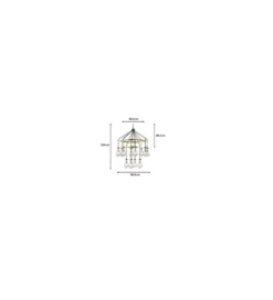 Lampa wisząca BELL HIGHLIGHT 134 cm