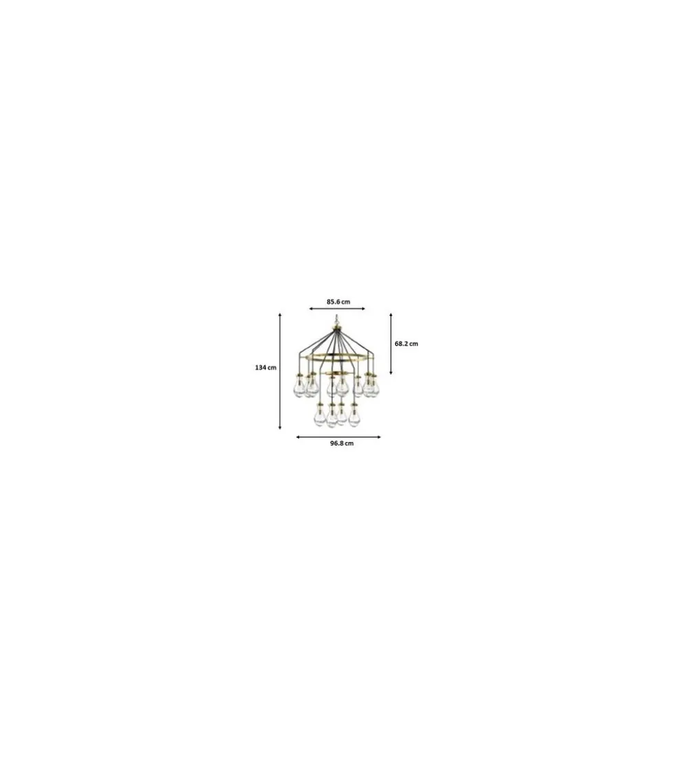 Lampa wisząca BELL HIGHLIGHT 134 cm