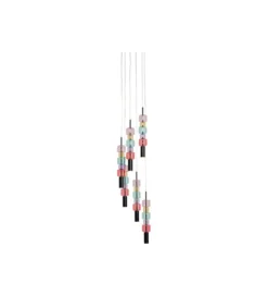 Lampa wisząca CANDY BAR 41 cm wielokolorowa