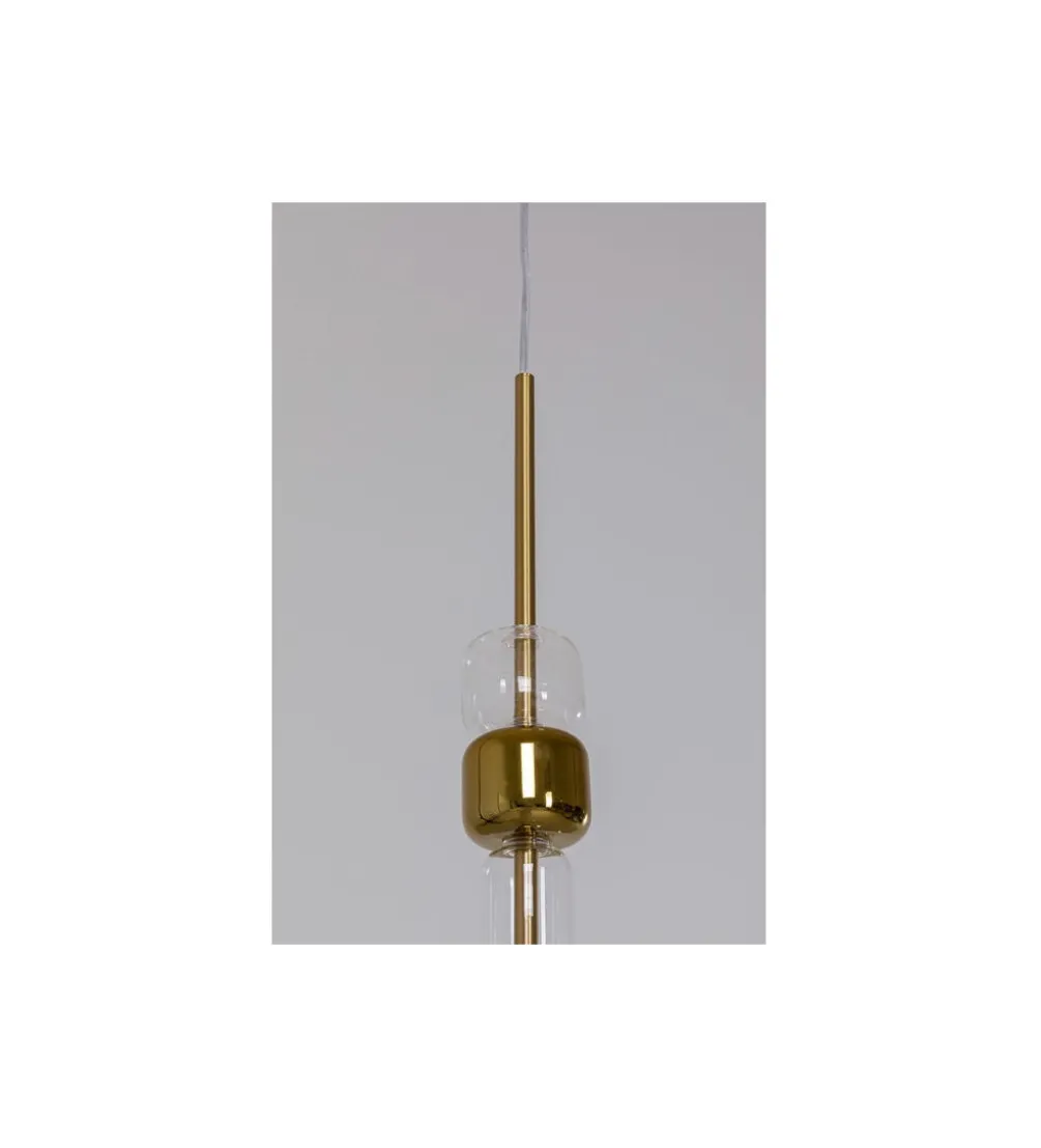 Lampa wisząca CANDY BAR 13 cm złota