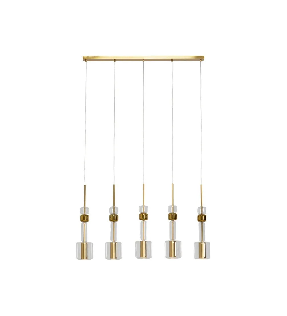 Lampa wisząca CANDY BAR 103 cm złota