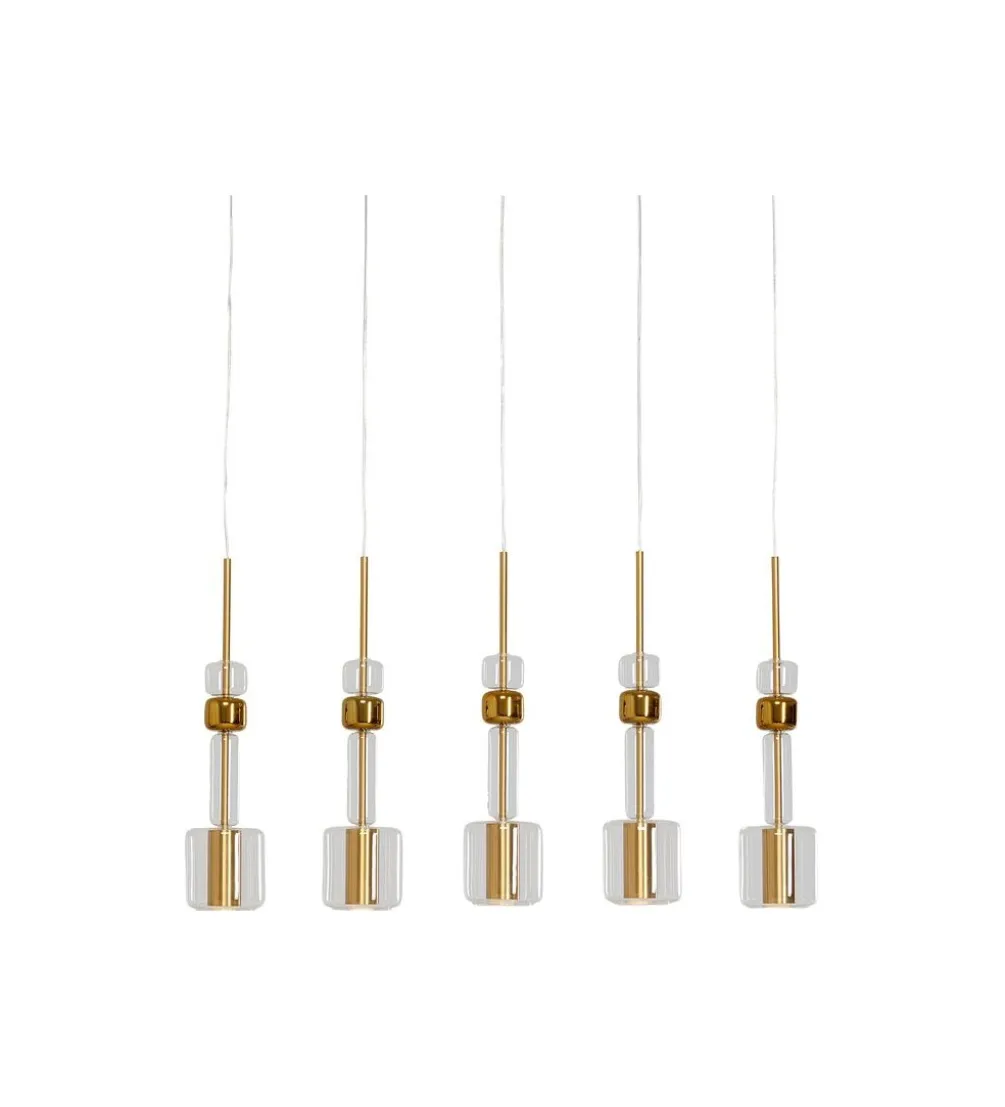Lampa wisząca CANDY BAR 103 cm złota