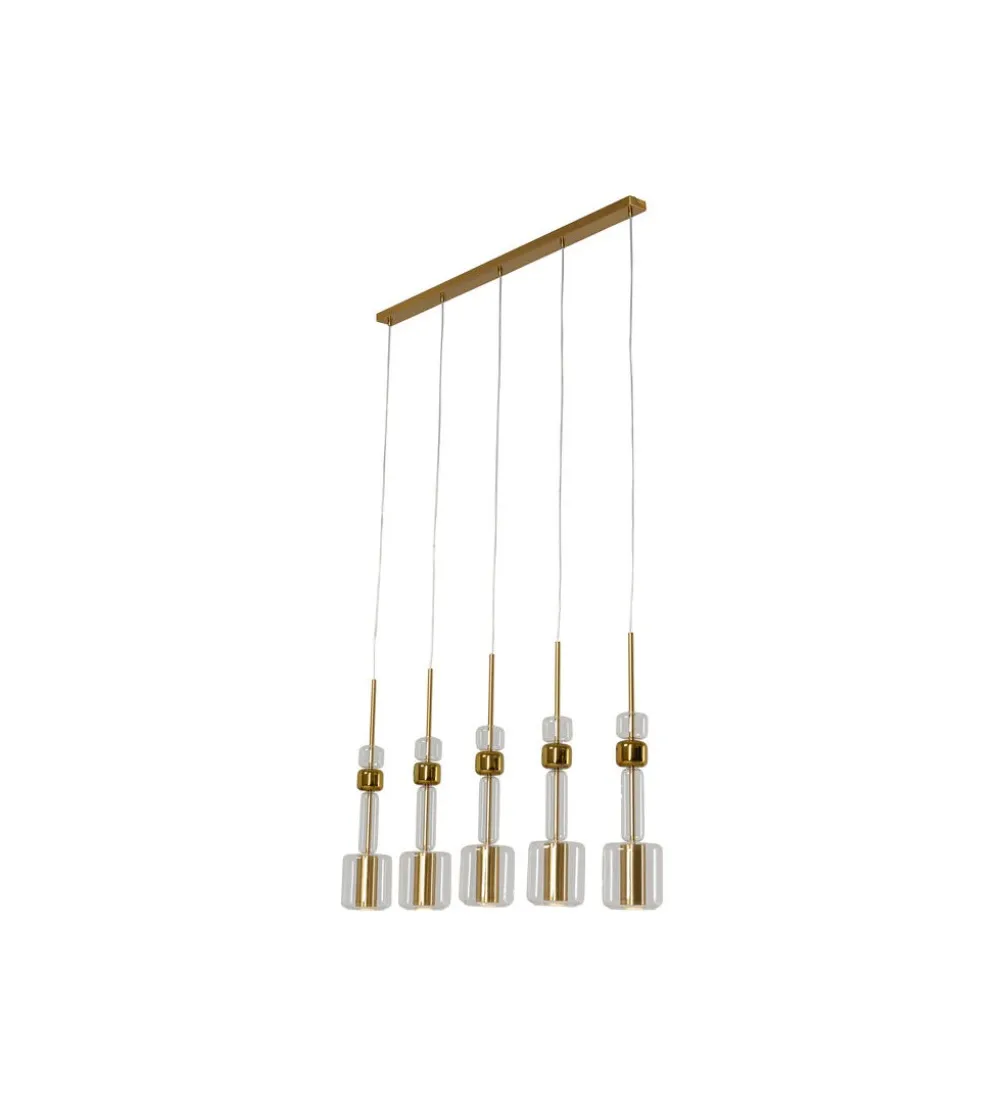 Lampa wisząca CANDY BAR 103 cm złota