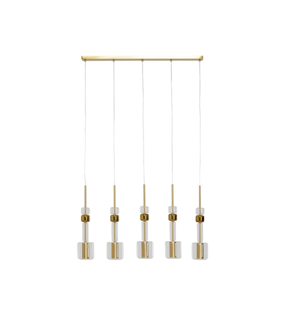 Lampa wisząca CANDY BAR 103 cm złota
