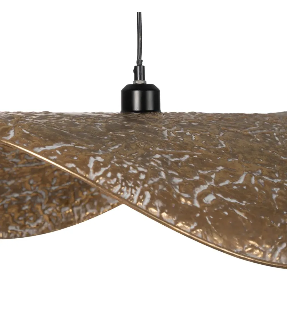 Lampa wisząca CEARPIN 66 cm antyczne złoto