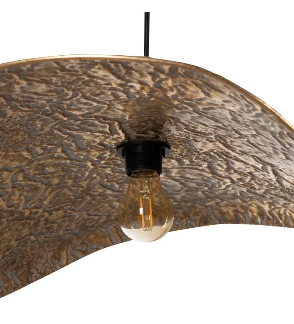 Lampa wisząca CEARPIN 66 cm antyczne złoto