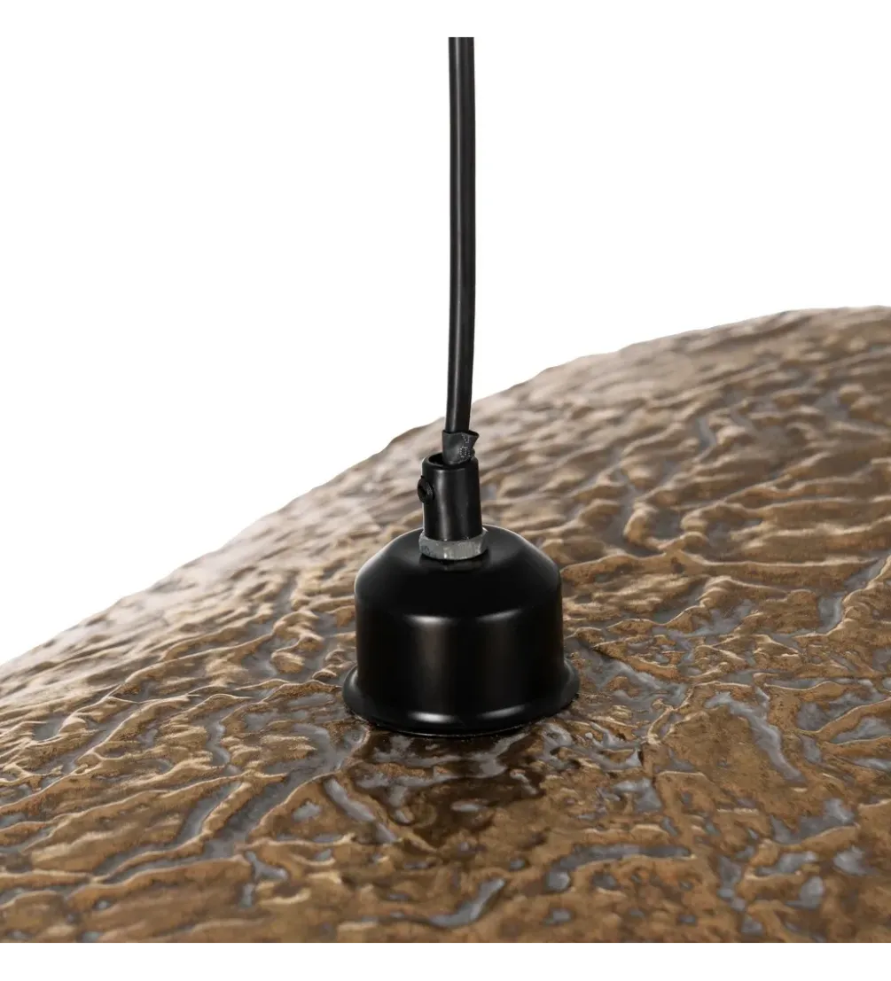 Lampa wisząca CEARPIN 66 cm antyczne złoto