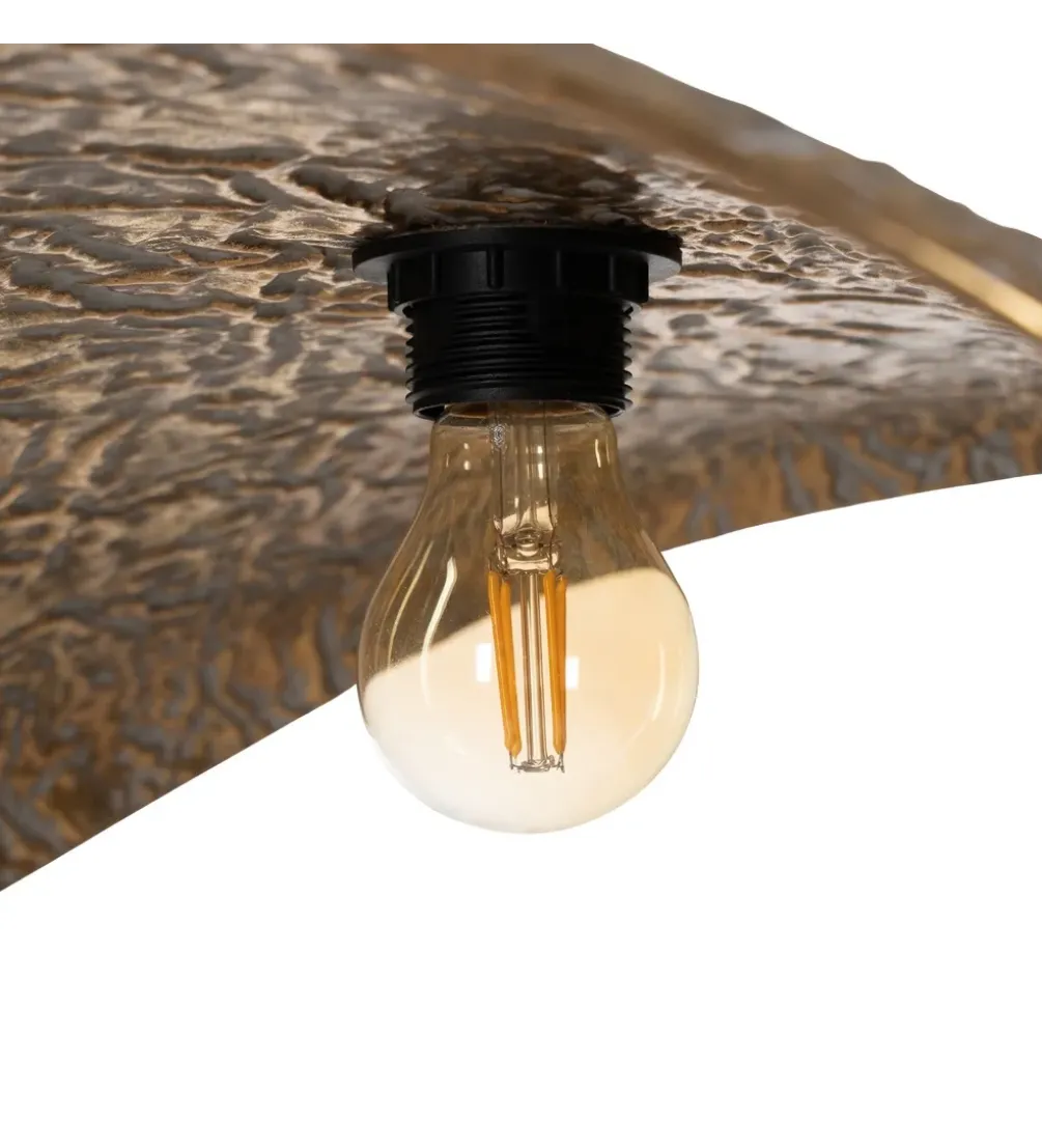 Lampa wisząca CEARPIN 66 cm antyczne złoto