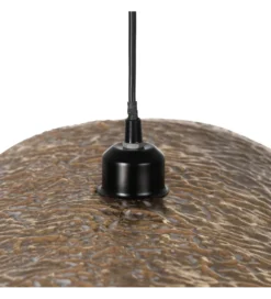 Lampa wisząca CEARPIN 51 cm antyczne złoto