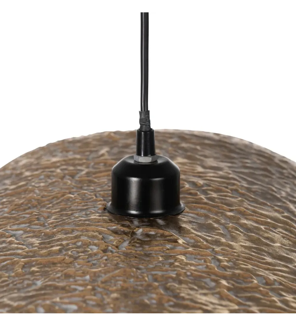 Lampa wisząca CEARPIN 51 cm antyczne złoto