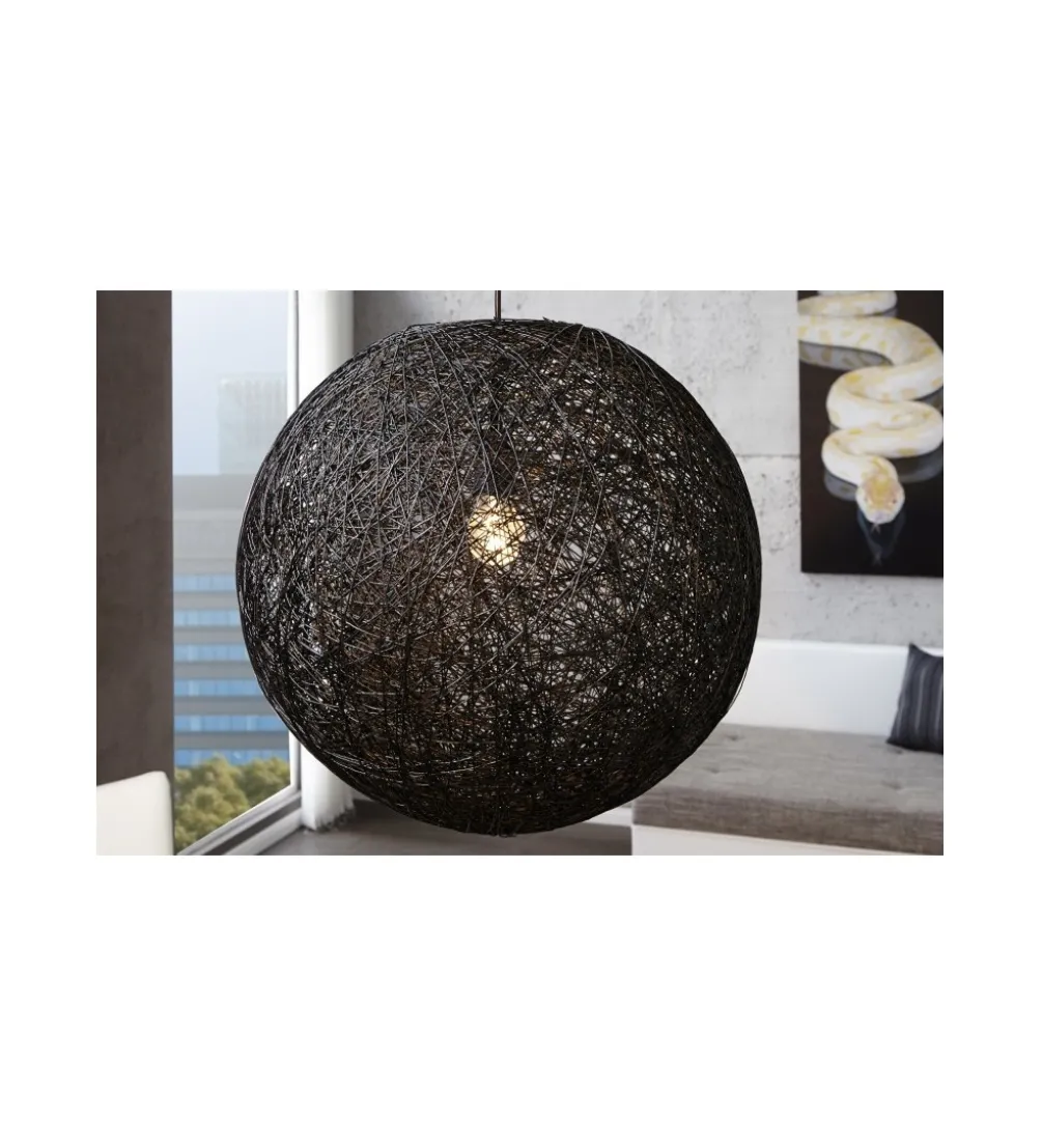 Lampa wisząca Cocoon 60 cm czarna