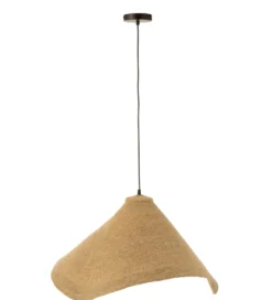 Lampa wisząca CONEMEN 34 cm naturalna