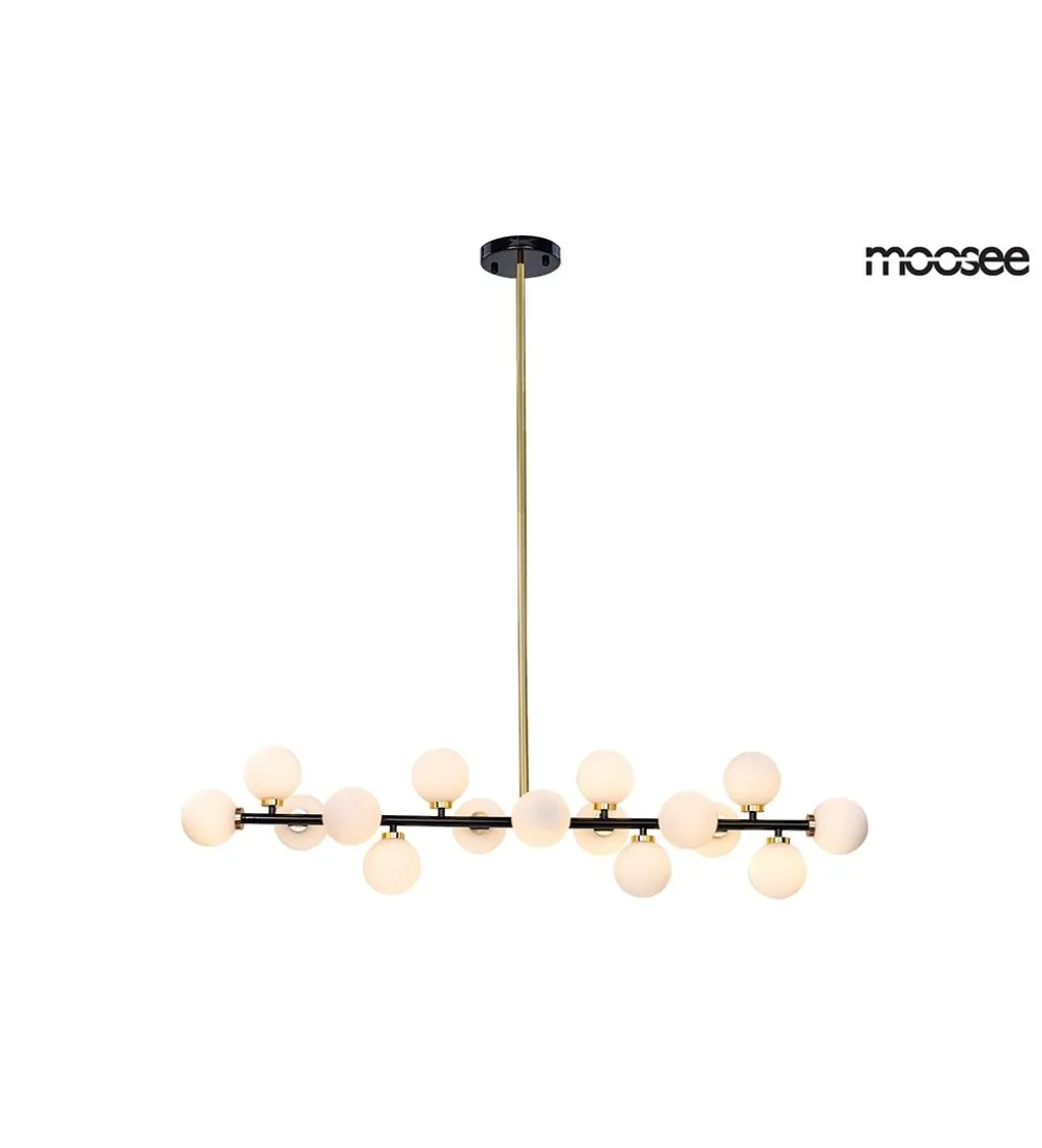 Lampa wisząca COSMO LEVEL M 130 cm czarna